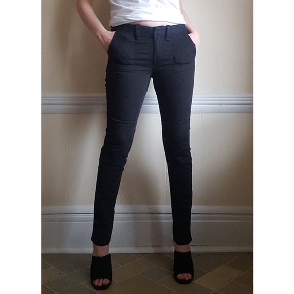 rag & bone Pants - Rag & Bone Bowery 2 Cargo Utility Pant in Black 26
